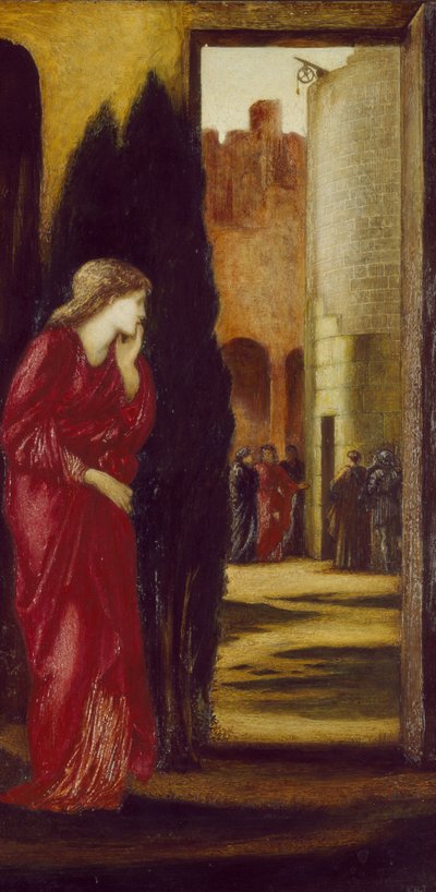 Danaë and the Brazen Tower by Edward Burne Jones